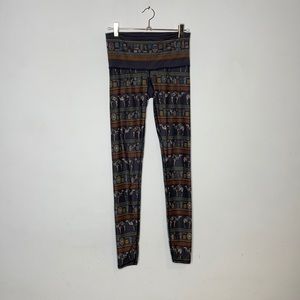 Camel Print Yoga Pants